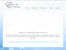 Tablet Screenshot of elvaskinbodyspa.com